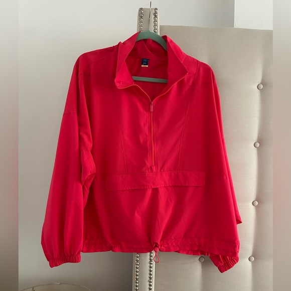 NWOT Old Navy pink pullover jacket 2X - Picture 1 of 4